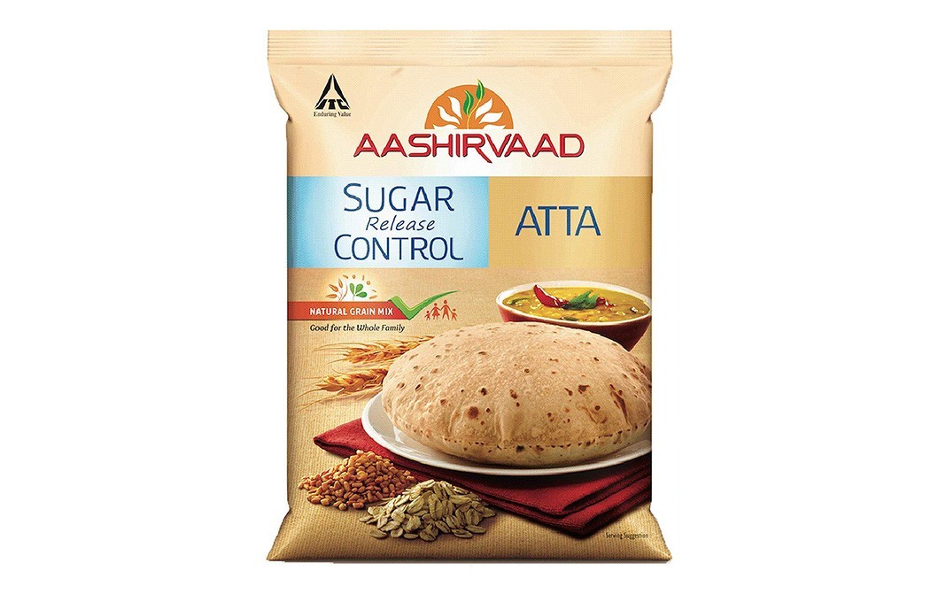 Aashirvaad Sugar Release Control Atta   Pack  1 kilogram